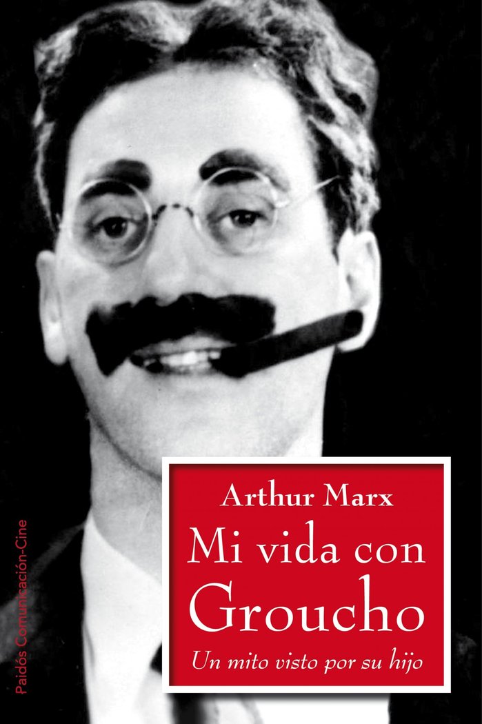 Mi vida con Groucho, de Marx | portada del libro