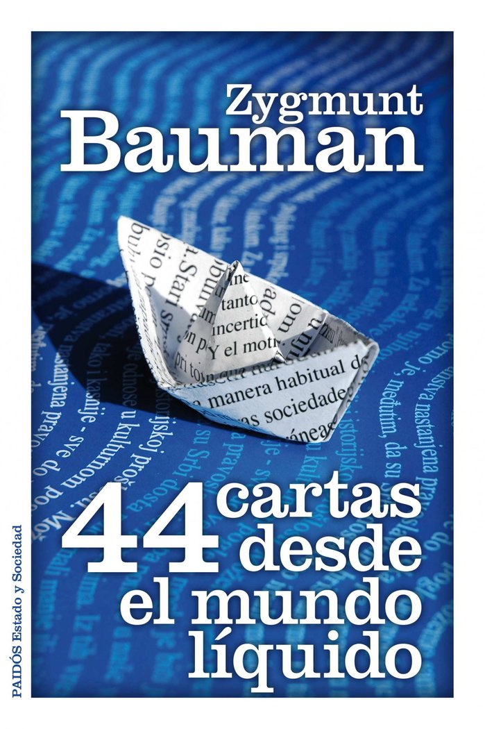 44 cartas desde el mundo líquido, de Bauman | portada del libro