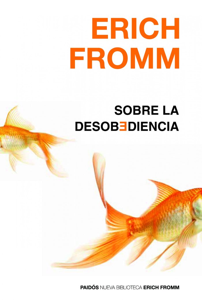 Sobre la desobediencia, de Fromm, Erich | portada del libro