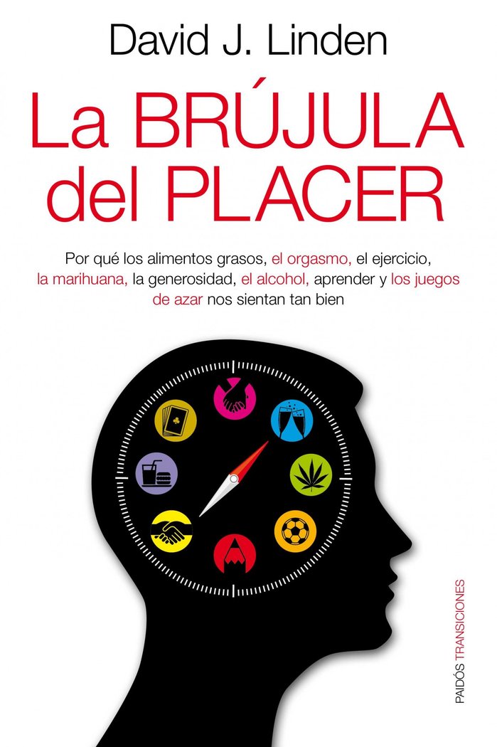 La brújula del placer, de DAVID J. LINDEN | portada del libro