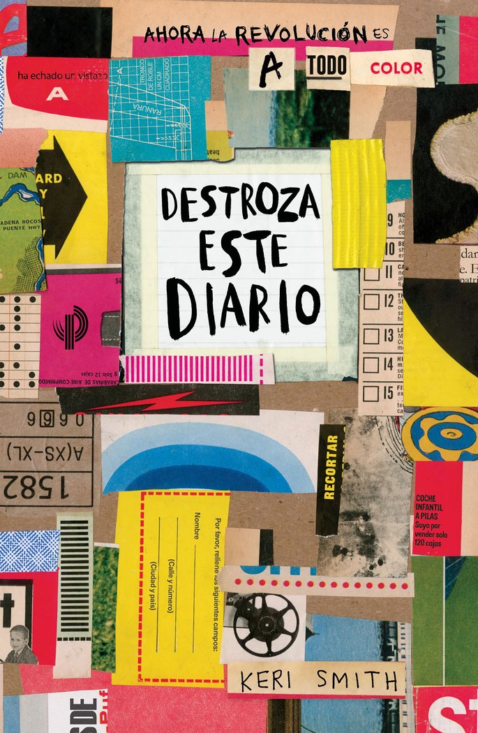 Destroza este diario. Ahora a todo color, de Smith, Keri | portada del libro