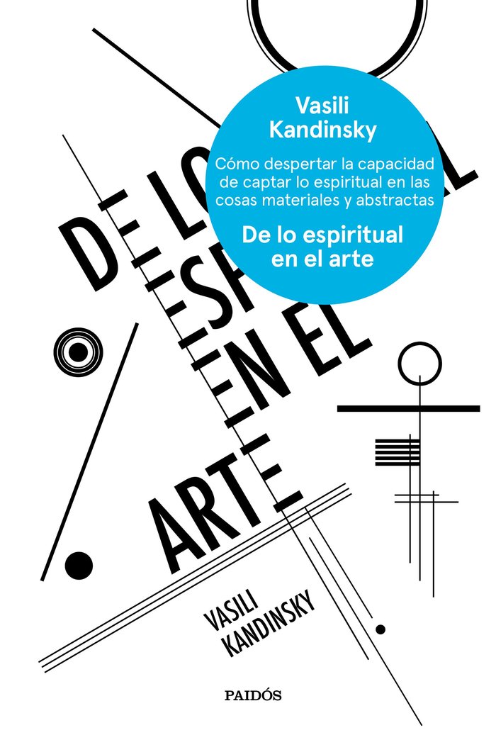 De lo espiritual en al arte, de Kandinsky | portada del libro