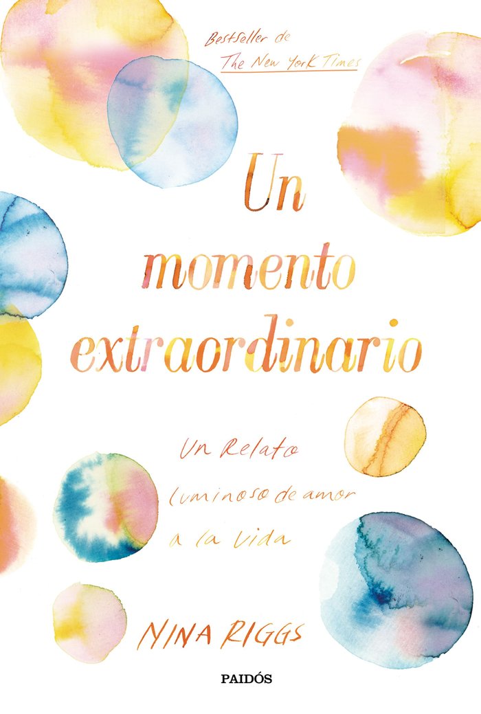 Un momento extraordinario, de Riggs, Nina | portada del libro