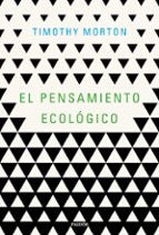 El pensamiento ecológico, de Timothy Morton | portada del libro