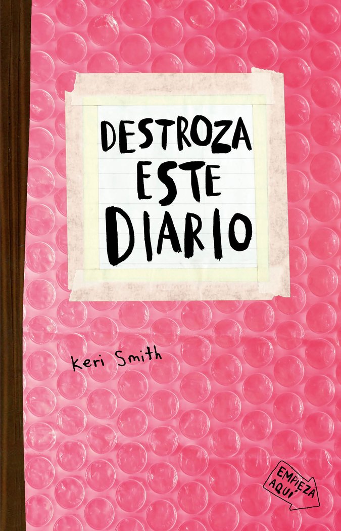 DESTROZA ESTE DIARIO. BURBUJAS, de KERI SMITH | portada del libro