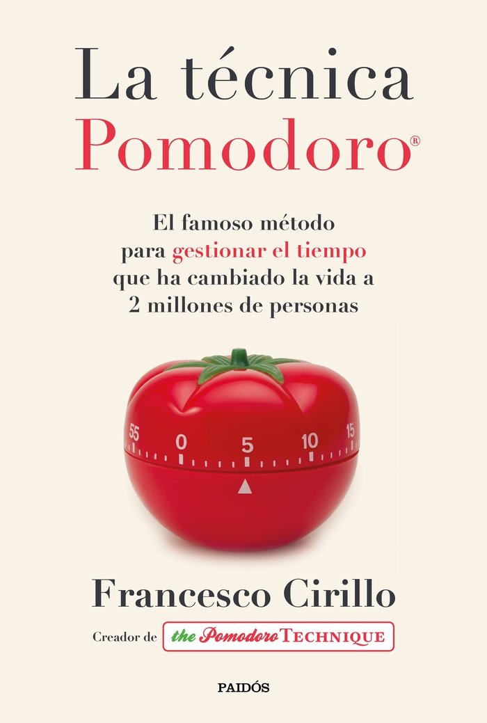 La técnica Pomodoro«, de Cirillo, Francesco | portada del libro