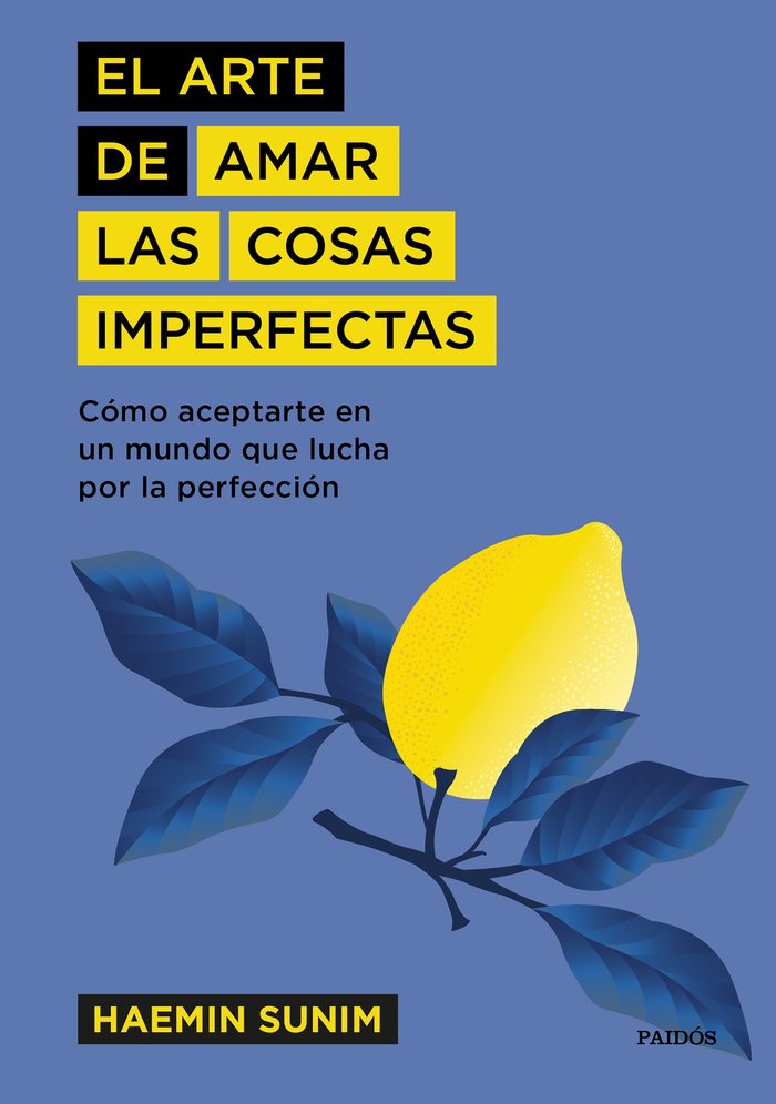 El arte de amar las cosas imperfectas, de Sunim | portada del libro