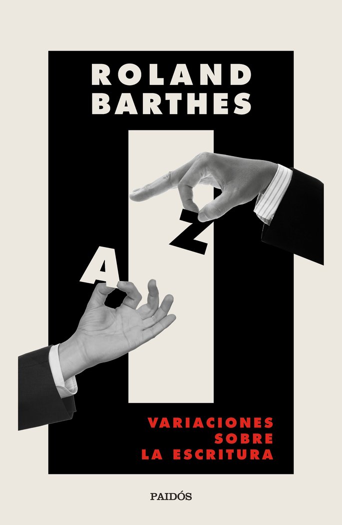 VARIACIONES SOBRE LA ESCRITURA, de ROLAND BARTHES | portada del libro