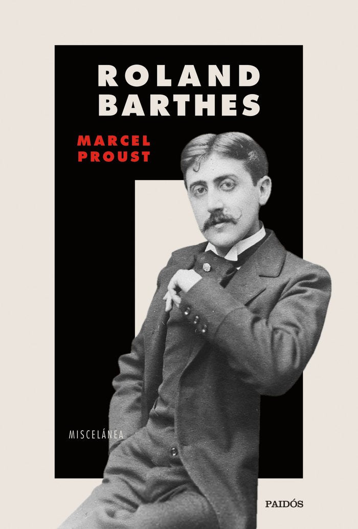 MARCEL PROUST, de ROLAND BARTHES | portada del libro