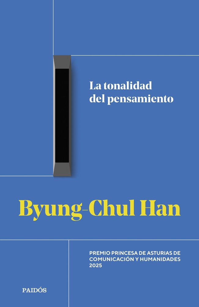 LA TONALIDAD DEL PENSAMIENTO, de BYUNG-CHUL HAN | portada del libro