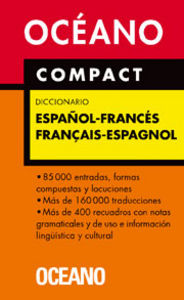 Océano Compact Diccionario Español - Francés / Français - Espagnol, de Varios autores | portada del libro