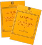 premsa a Granollers (1882-1982). 2 volums/La, de SUBIR· , JOAN | portada del libro