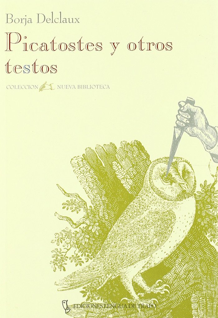 Picatostes y otros testos, de Delclaux | portada del libro
