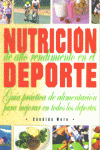 NUTRICION ALTO RENDIMIENTO EN EL DEPORTE, de MORO | portada del libro