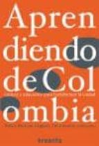 APRENDIENDO DE COLOMBIA, de BERTRAN ROSER | portada del libro