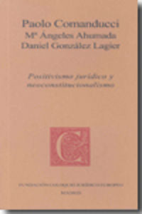 Positivismo jur¡dico y neoconstitucionalismo, de COMANDUCCI | portada del libro