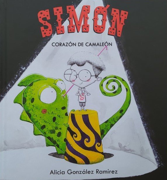 SIMÓN CORAZÓN DE CAMALEÓN, de GONZÁLEZ RAMÍREZ, ALICIA | portada del libro