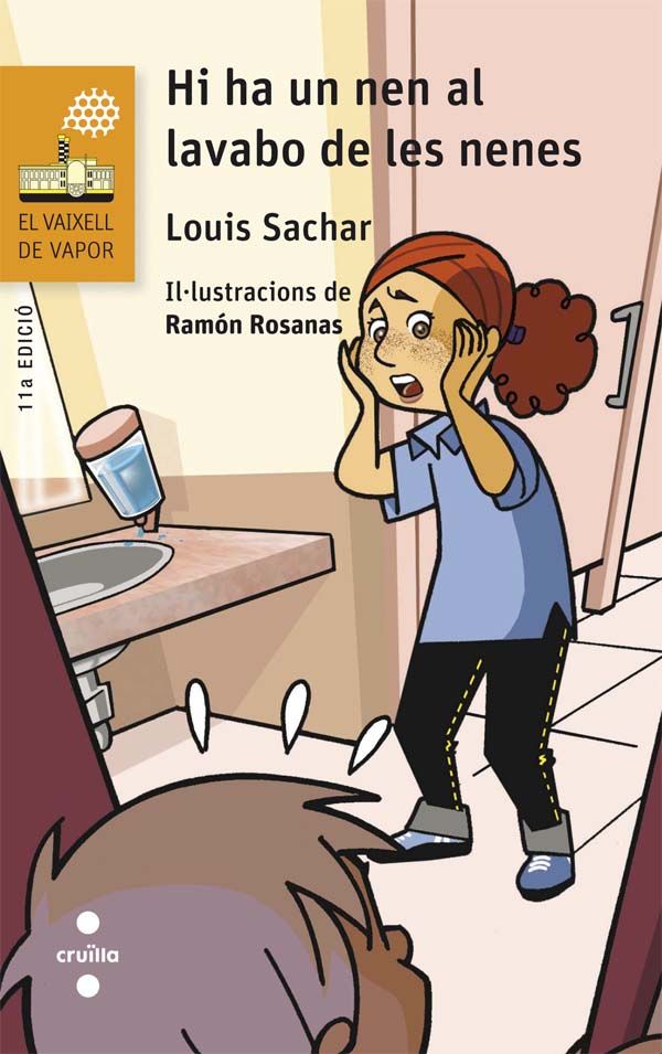 Hi ha un nen al lavabo de les nenes, de Sachar, Louis | portada del libro