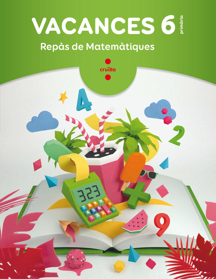 Vacances. Repàs de Matemàtiques. 6 Primària, de Navarro Simón, Àngels | portada del libro