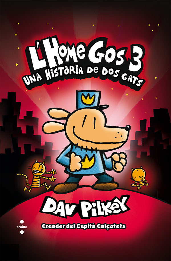 L'home gos. Una història de dos gats, de Pilkey, Dav | portada del libro