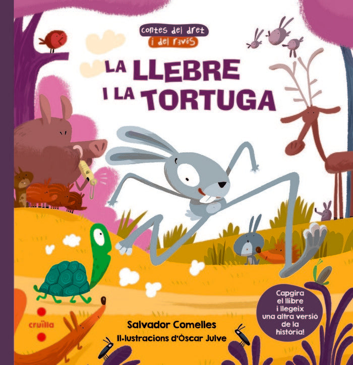 La llebre i la tortuga / La tortuga i la llebre, de Comelles, Salvador | portada del libro