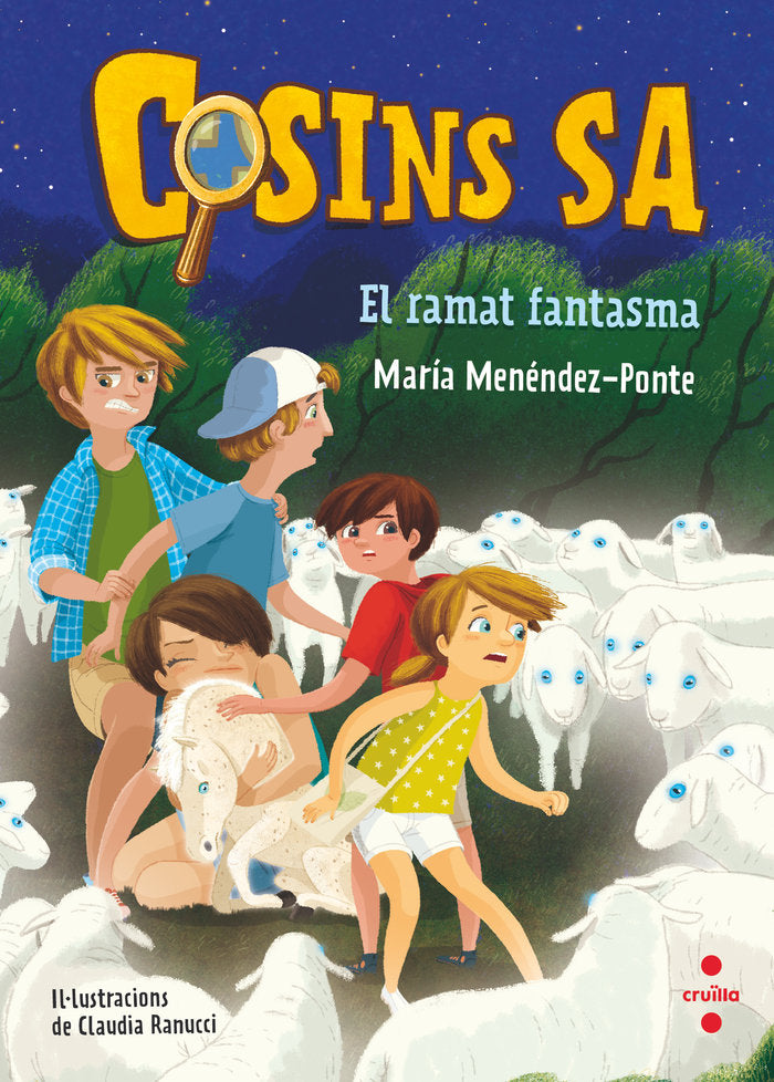 Cosins, SA. 4 El ramat fantasma, de Menéndez-Ponte, María | portada del libro