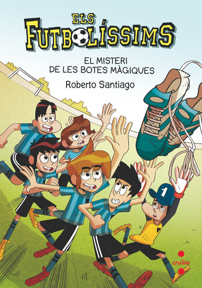 El misteri de les botes màgiques, de Santiago, Roberto | portada del libro