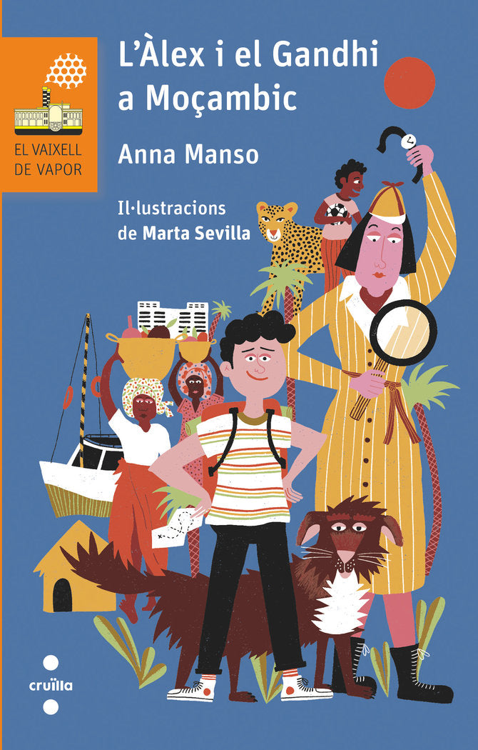 L'ALEX I EL GANDHI A MOÇAMBIC, de MANSO MUNNE, ANNA | portada del libro