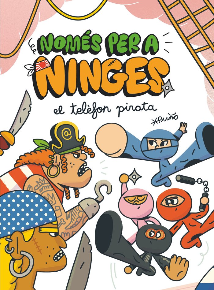 C-NPN 4 EL TELEFON PIRATA, de PUÑO, PUÑO | portada del libro