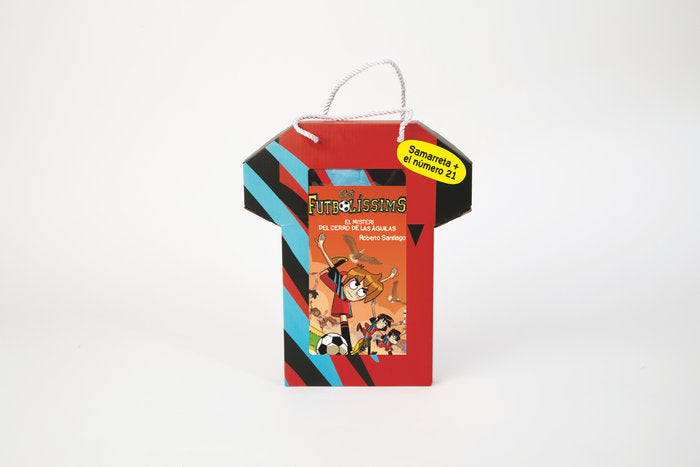 PACK ELS FUTBOLISSIMS 21 AMB SAMARRETA, de SANTIAGO, ROBERTO | portada del libro
