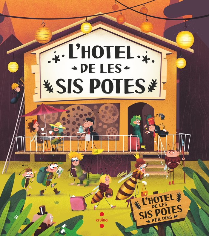 LÏHOTEL DE LES SIS POTES, de BARTIKOVA, PETRA | portada del libro