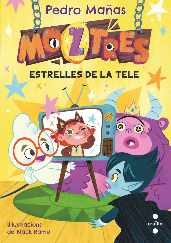MOZTRES 4 ESTRELLES DE LA TELE, de MAÑAS ROMERO, PEDRO | portada del libro