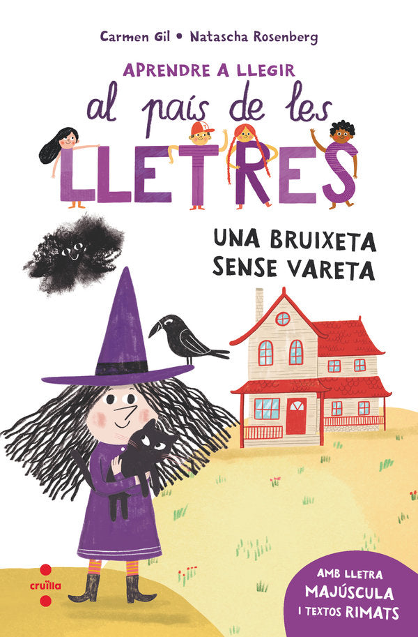 APRENDRE A LLEGIR 1 UNA BRUIXETA SENSE VARETA, de GIL, CARMEN | portada del libro