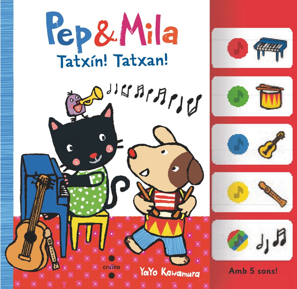 PEP & MILA TATXIN! TATXAN!, de KAWAMURA, YAYO | portada del libro