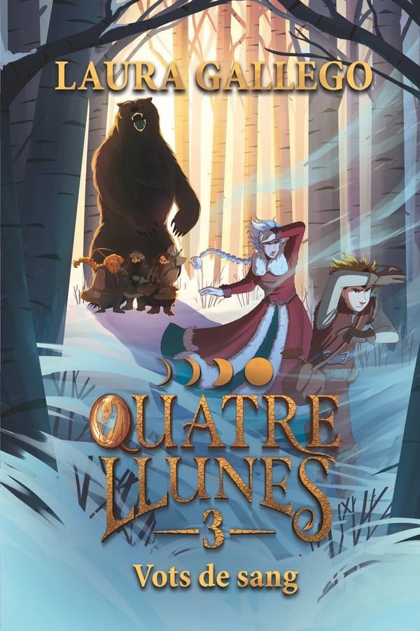QUATRE LLUNES 3. VOTS DE SANG, de GALLEGO, LAURA | portada del libro