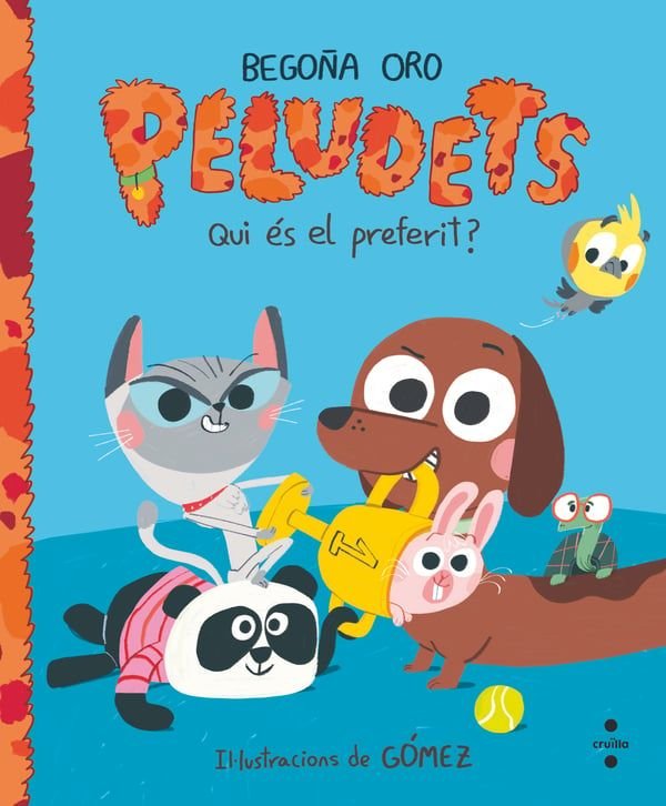 PELUDETS. QUI ES EL PREFERIT?, de ORO PRADERA | portada del libro