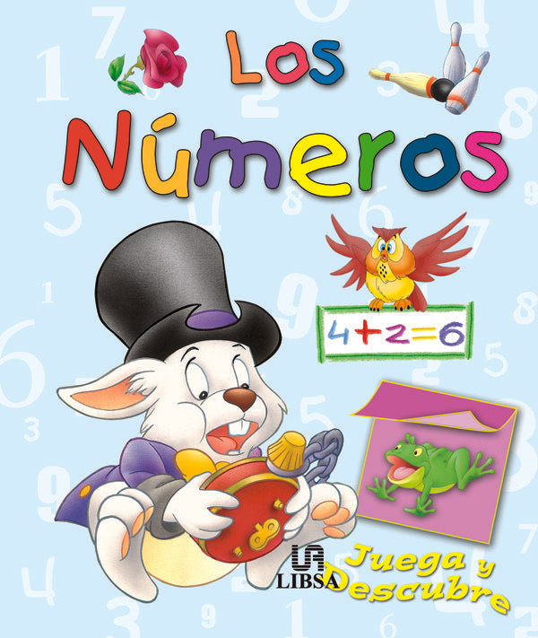 LIBSA JUEGA DESCUBRE LOS NUMEROS | portada del libro