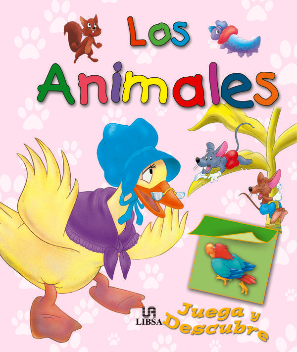 LIBSA JUEGA DESCUBRE LOS ANIMALES | portada del libro
