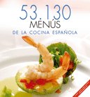 53130 menús de la cocina española, de AA.VV. | portada del libro