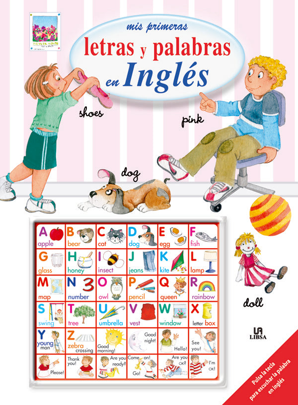 Mis Primeras Letras y Palabras en Inglés, de AA.VV. | portada del libro