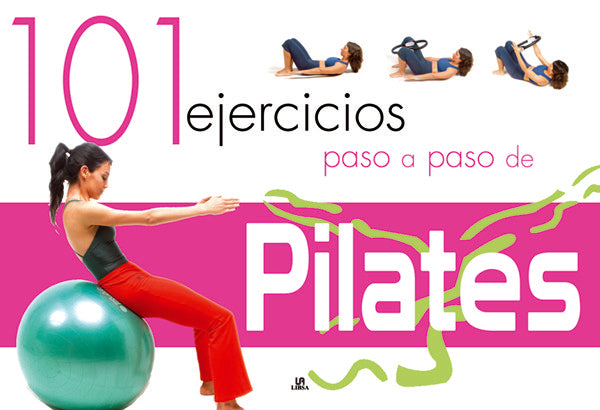 101 EJERCICOS PASO A PASO DE PILATES | portada del libro