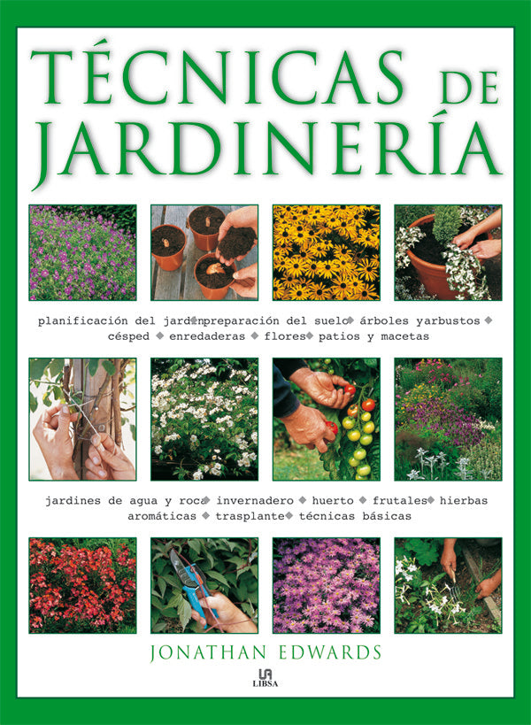 Técnicas de Jardiner¡a, de EDWARDS | portada del libro