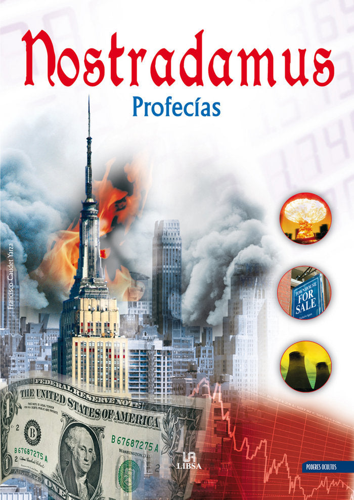 Nostradamus Profecías, de Caudet Yarza | portada del libro