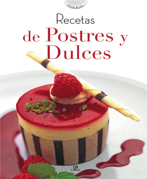 Recetas de Postres y Dulces, de AA.VV. | portada del libro
