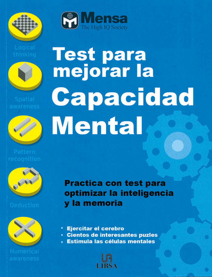 Tests para Mejorar la Capacidad Mental | portada del libro