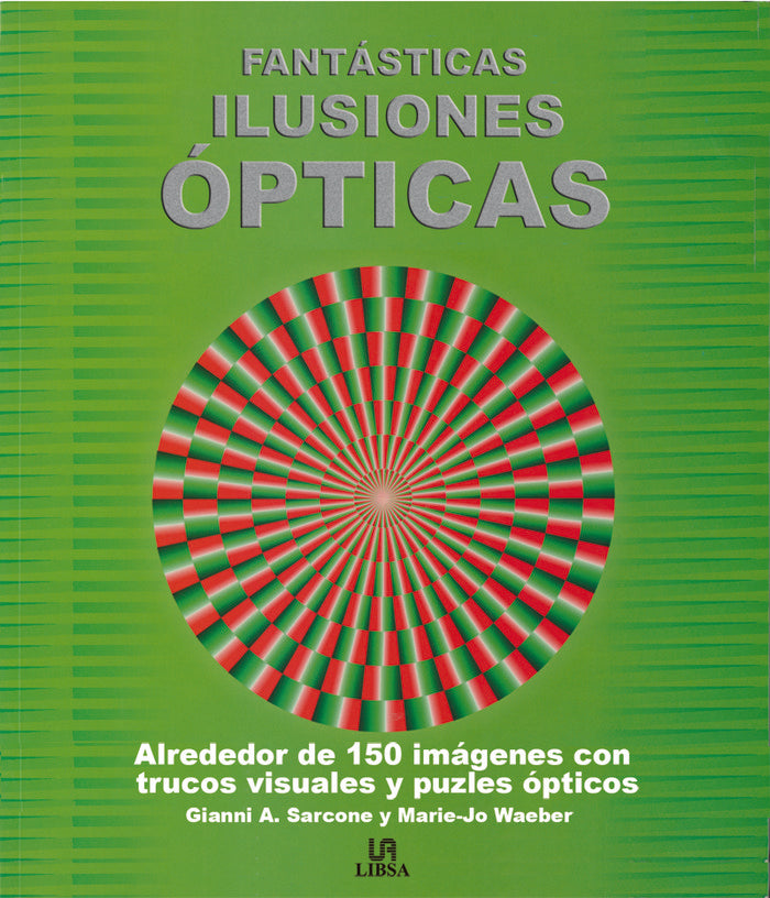 Fantásticas Ilusiones Opticas, de SARCONE | portada del libro