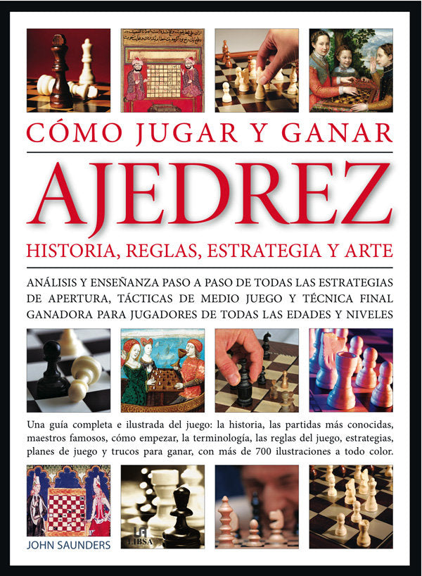 Cómo Jugar y Ganar Ajedrez, de SAUNDERS | portada del libro