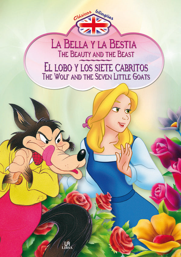 La Bella y la Bestia- El Lobo y los Siete Cabritillos, de AA.VV. | portada del libro