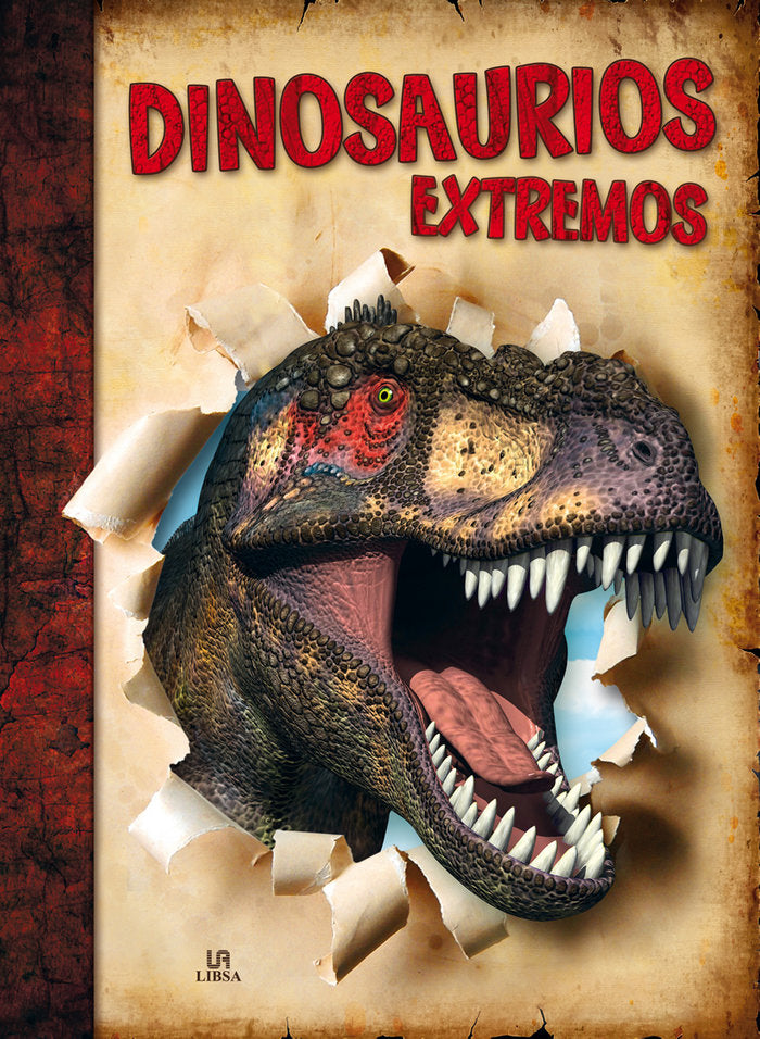 Dinosaurios extremos, de MAÑERU | portada del libro