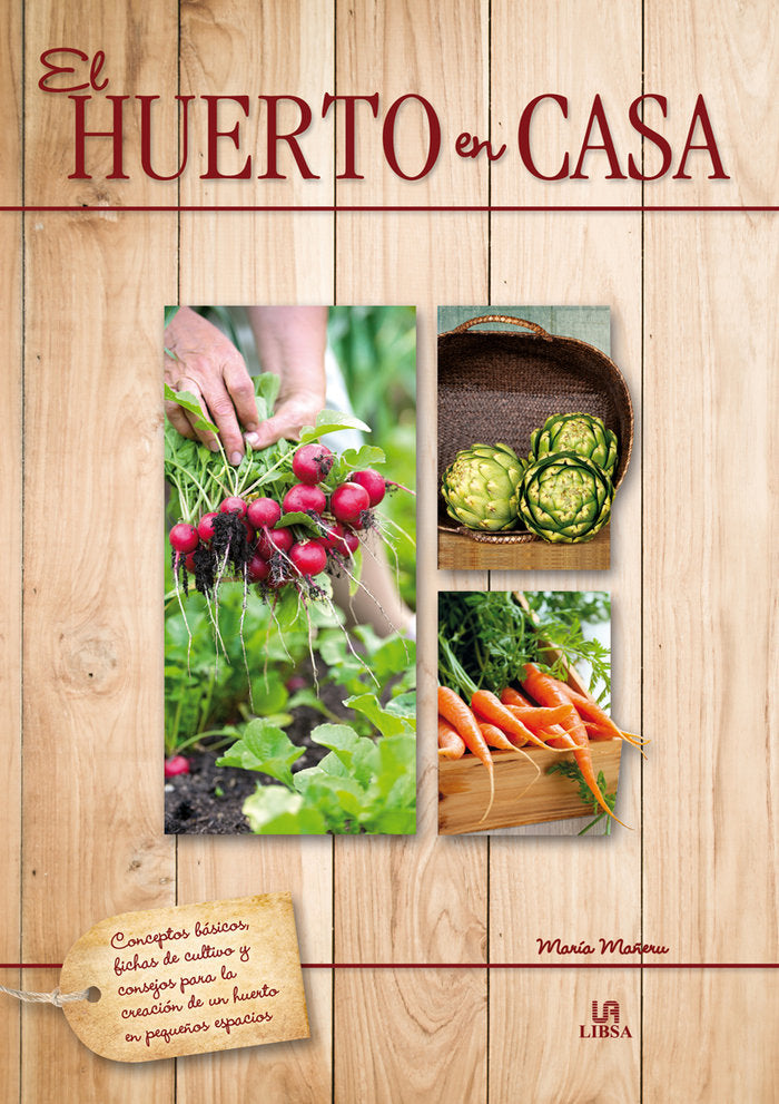 El huerto en casa, de MANERU | portada del libro